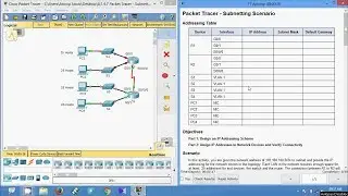 8.1.4.7 Packet Tracer - Subnetting Scenario