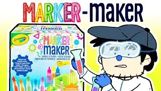 CRAYOLA HATER vs NEW MARKER MAKER (it can make pastel colors now?!)