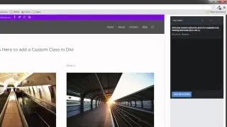 How to use CSS Hero to add a CSS Custom Class to Divi