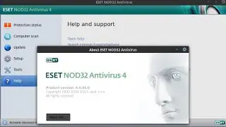 Install eset nod32 antivirus v.4.0.95 in Fedora 32