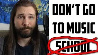 Why Music School is Overrated | Mike The Music Snob