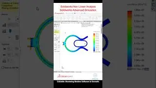 Solidworks Non Linear Analysis | Solidworks Advanced Simulation #solidworksnonlinearanalysis