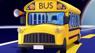 Wheels On The Bus + More Vehicle Songs and Kids Rhymes