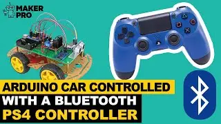 Arduino Car Controlled With a Bluetooth PS4 Controller