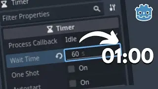 SUPER EASY Countdown Timer in Godot