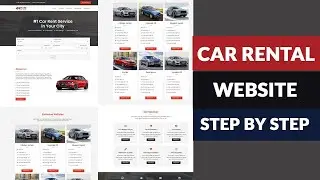 Project 6 - How To Make a Car Rental Website with WordPress & Elementor