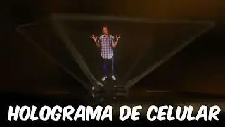 Faça um holograma para CELULAR (muito FÁCIL!)