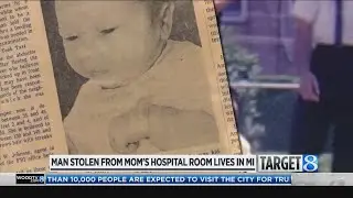 MI man ID’d as baby stolen from Chicago hospital in 1964