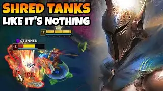 Pantheon Top doesnt just one-tap squishies, he does it to tanks too