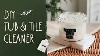 DIY TUB&TILE CLEANER. Чистящая паста для кухни и ванны из 3х ингредиентов.