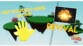 New guardian Angel glove showcase! Slap battles - Roblox