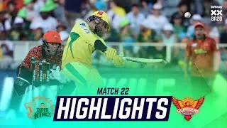 Joburg Super Kings v Sunrisers Eastern Cape | Match 22 Highlights | Betway SA20