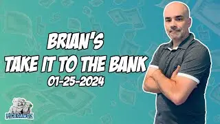 Free NBA Betting Predictions Today 1/25/24 NBA Picks | Brians Take it to the Bank