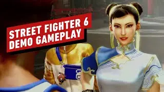 19 Minutes of Street Fighter 6 Demo Gameplay (Open World & Character Creation)