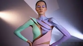 beautiful body painting and body art. body paint new style