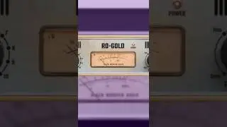 Excellent FREE Reverb Plugin! Ro-Gold 👍