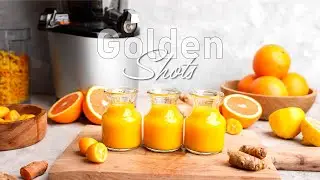 🍊 Golden Superfood Shots For Immunity Using Kuvings AUTO10 by  @theallnaturalvegan