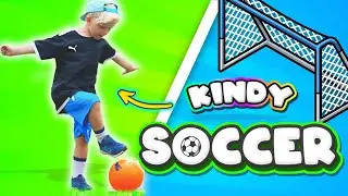 Kindergarten SOCCER skills (Lesson 2): Ball control ⚽️