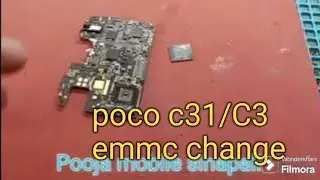 poco c31 emmc change solustion redmi /poc c3 9a 9c all model emmc change process mtk cpu emmc chnage