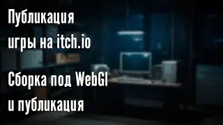 Публикация игры на itch.io 2. Сборка под WebGl и публикация
