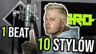 1 BEAT 10 STYLÓW RAPOWANIA! 🔥