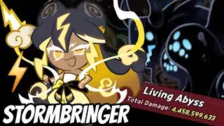 4.458 Billion Damage! Stormbringer Cookie Living Abyss New Guild Boss Team Guide⚡️