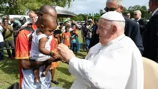 Vanimo,  Encuentro con los fieles, 8 de septiembre, Papa Francisco