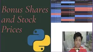 Find the Edge with Python using Bonus Share Event