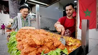 Crazy Food Tour in Rabat 🇲🇦 Unique Street Food of Morocco