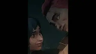 "Я думала, может быть ты сможешь любить меня, как прежде" || JINX & VI Edit #shorts #arcane #jinx