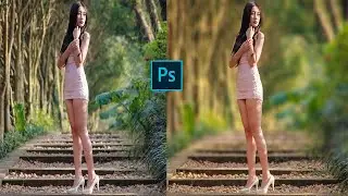 How to Blur BackGround in Photoshop - #photoshoptutorial