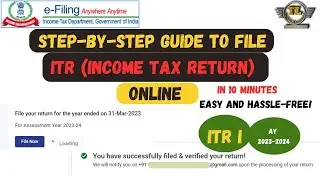 Step-by-Step Guide to File Income Tax Return (ITR) Online || ITR I | Easy and Hassle-Free!