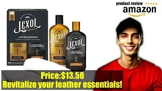 Buy Car Detailing Kit | Lexol Leather Conditioner and Leather Cleaner Kit, Use on Car Leather,