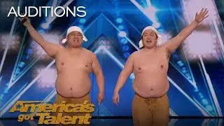 Yumbo Dump: Comedic Duo Makes Unbelievable Sounds With Their Bodies - Americas Got Talent 2018