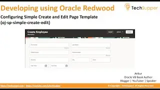 Configuring Simple Create and Edit Page Template | Oracle Redwood