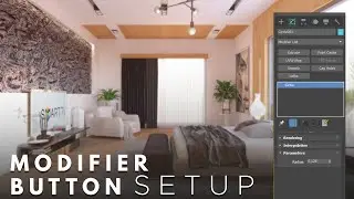 Modifier Button Configuration Setup In 3ds Max |  Vray Next | 3d Tips and Tricks