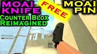 Tutorial Moai Knife and Moai Pin in Roblox Counter Blox Reimagined