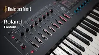 Roland Fantom Synthesizer/Workstation - Demo, Overview and Features