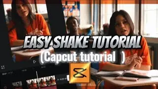 Capcut easy shake effect tutorial //Capcut editing tutorial 🔥