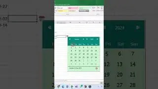 Excel Date Picker