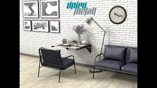 Инструкция по сборке стола-стеллажа Unico Metall UCM-8210B