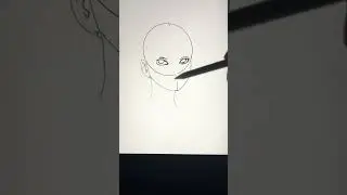 How to a draw a face in procreate