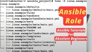 Ansible Role | Ansible tutorial for beginners