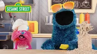 Sesame Street: How to Make a Beach Pudding Cup | Cookie Monster's Foodie Truck