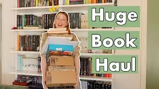 HUGE UNBOXING BOOK HAUL ✨📚