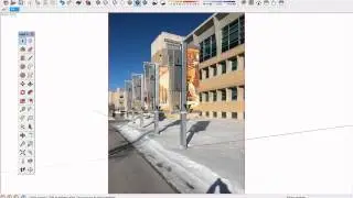 SketchUp Match Photo, creating signage