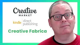 Creative Market vs Creative Fabrica | for KDP Low Content Book Publishing