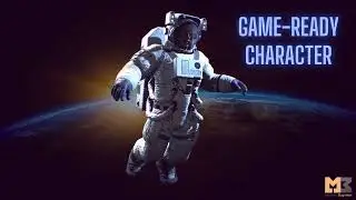 Astronaut 3D Model | Game-Ready Character