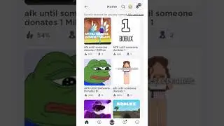 What to do with 1 robux in roblox! 😳🙄