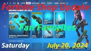 *NEW* OG Ariana Grande, Hana Bundle, + More - Fortnite Shop Update - July 20, 2024